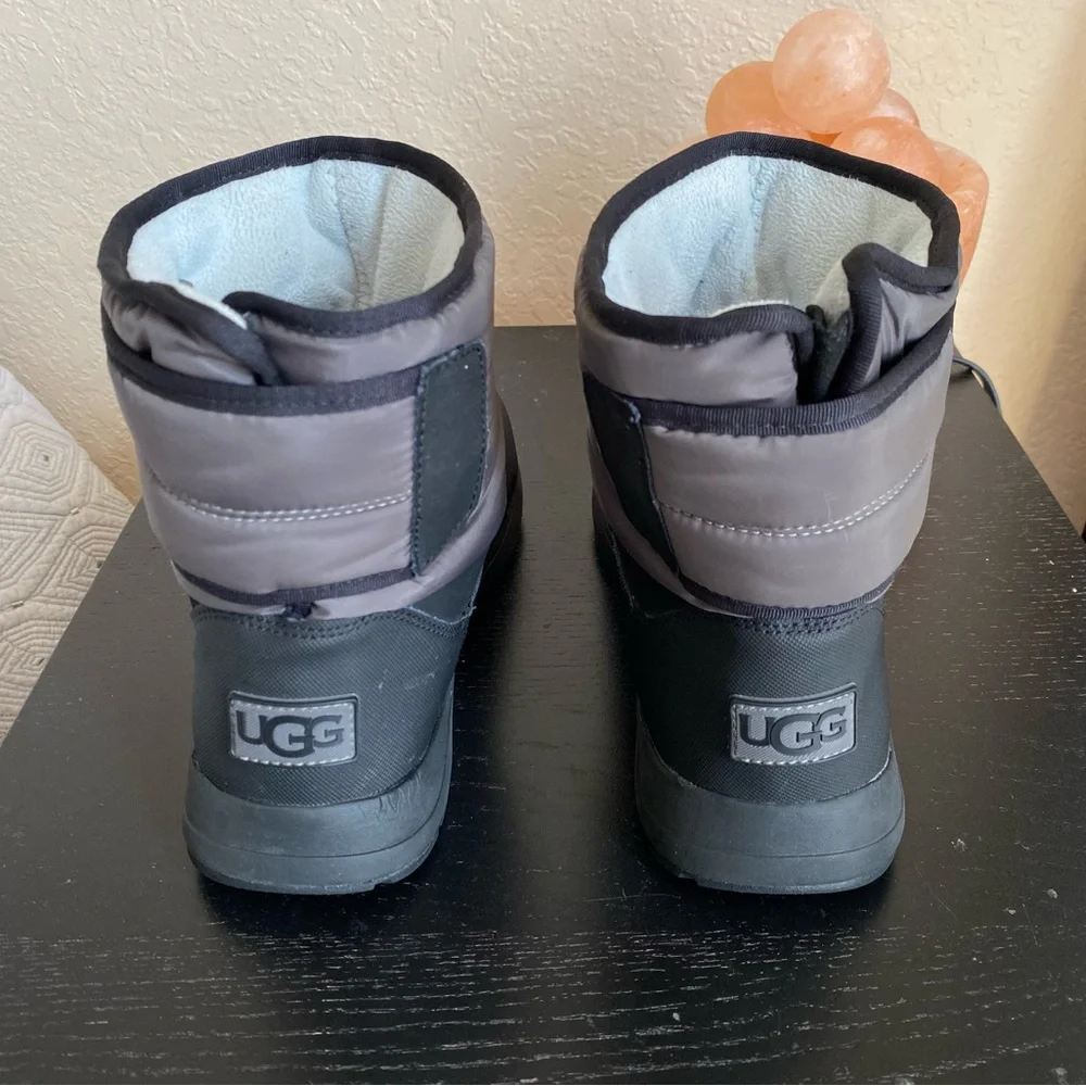 COPY - UGG Unisex Kids TOTY WEATHER Snow Black Boots Size 6